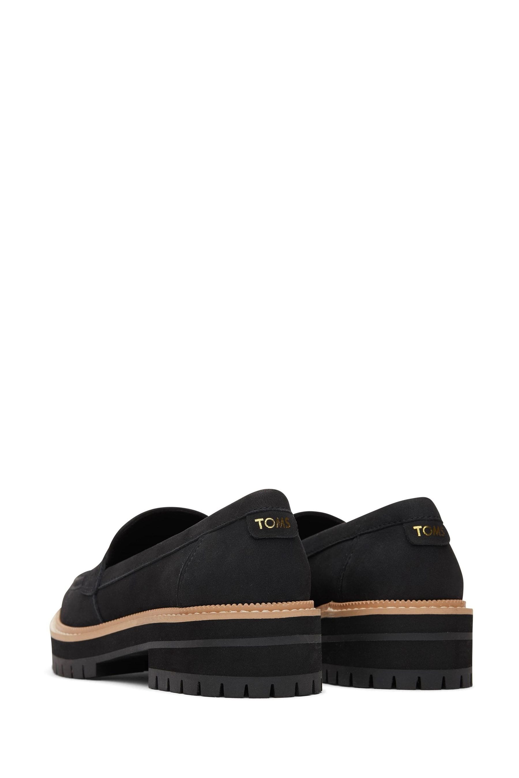 Buy TOMS Natural Cara Loafers In Tan Leather from the Next UK online shop