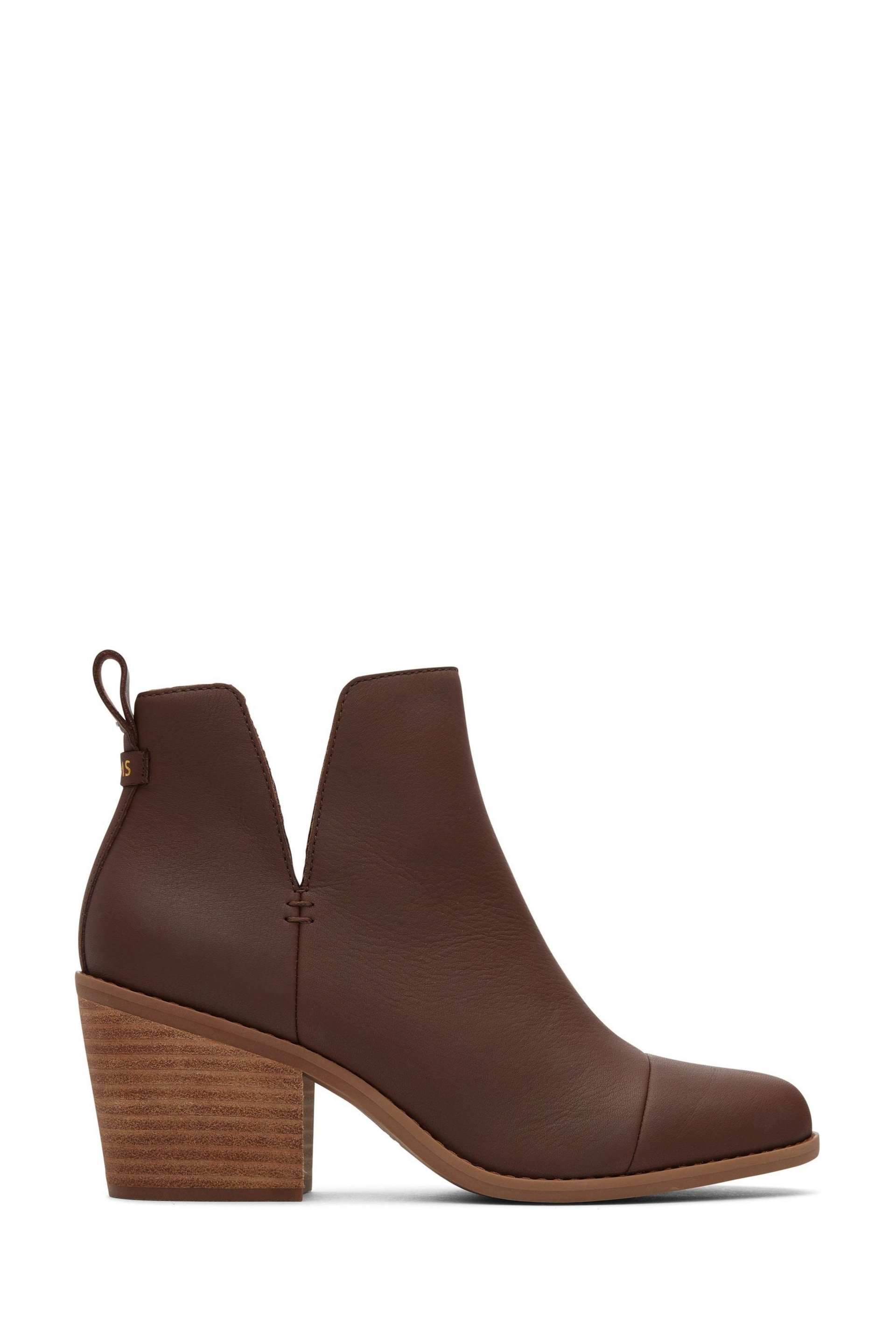 TOMS Everly Cutout Leather Boots - Image 1 of 5