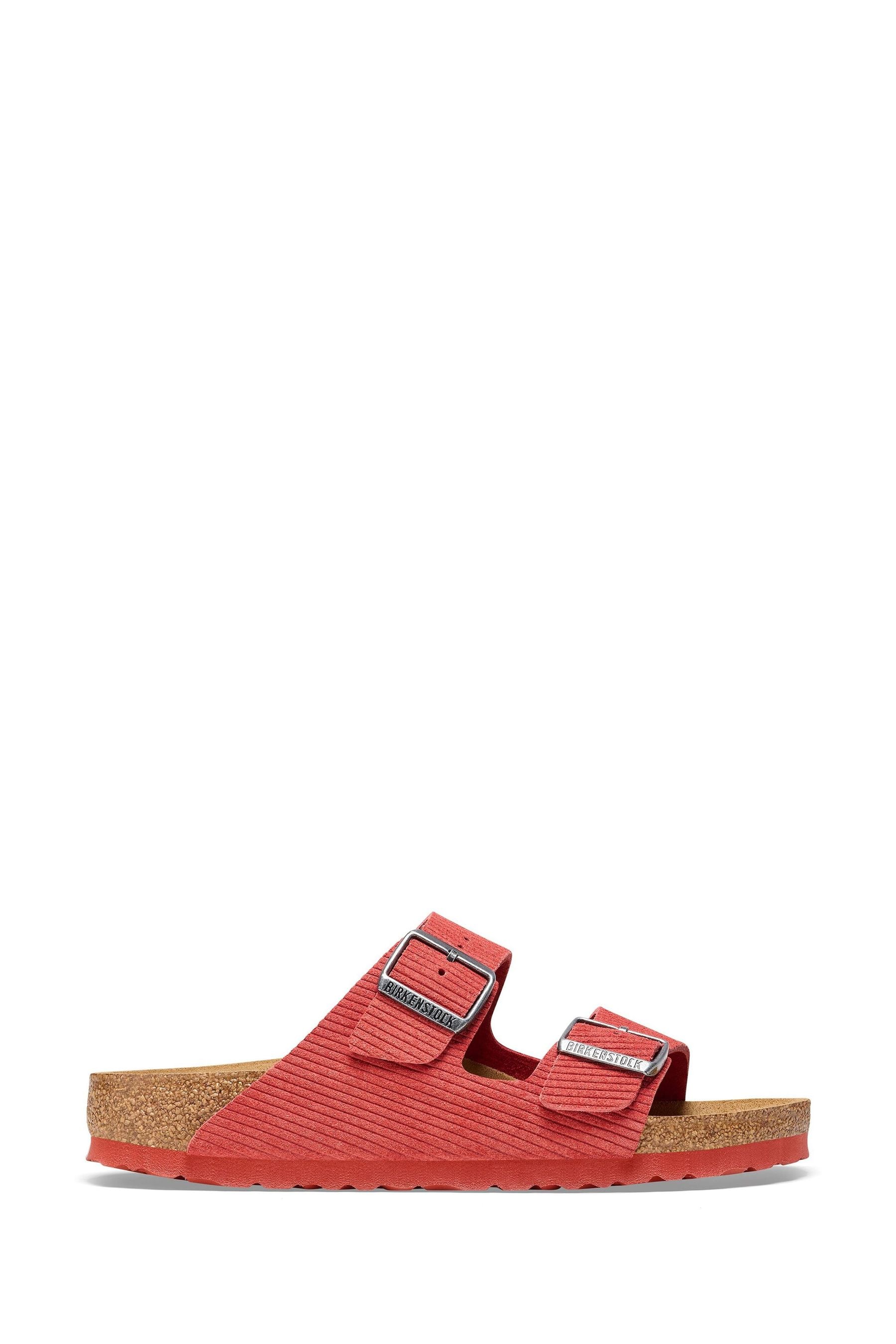 Red birkenstock sandals hot sale