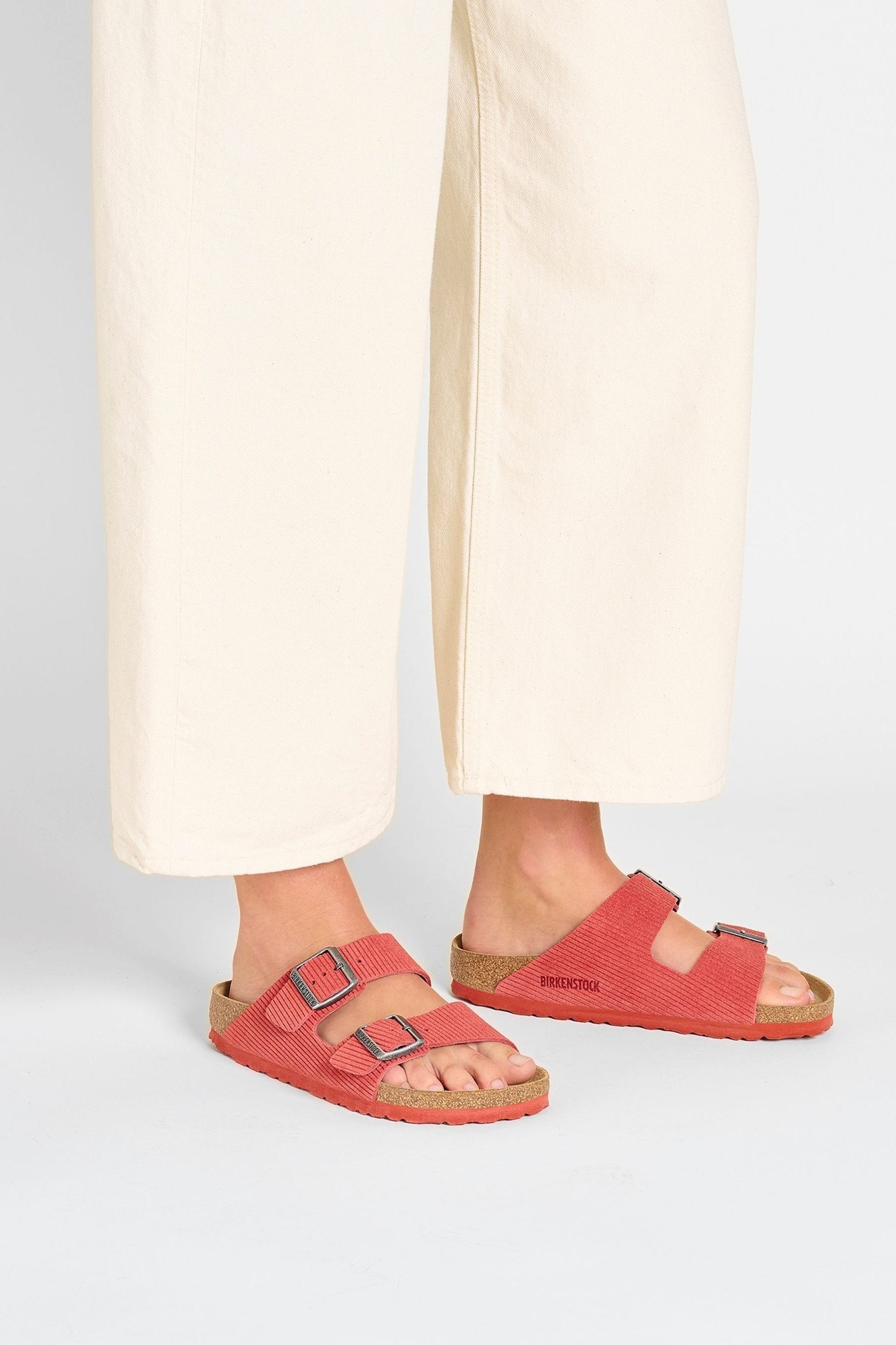 Red birkenstock discount