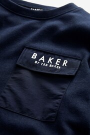 Baker by Ted Baker Long Sleeve Pocket T-Shirt - Image 7 of 9