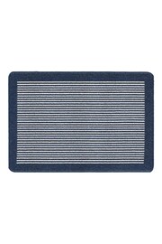 My Mat Blue Stain Resistant Stripe Mat - Image 2 of 3