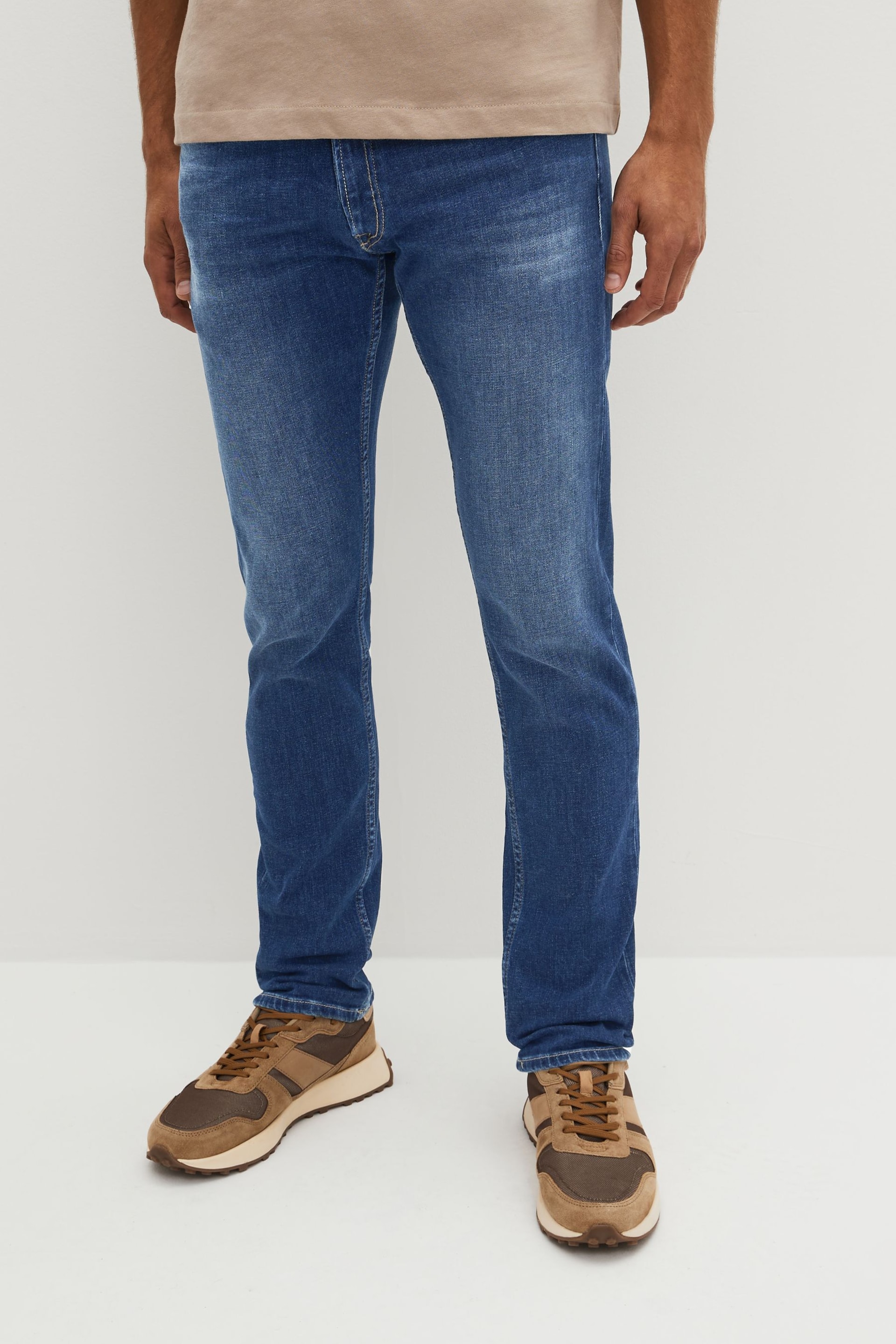 Replay Straight Fit Grover Jeans - Image 1 of 5