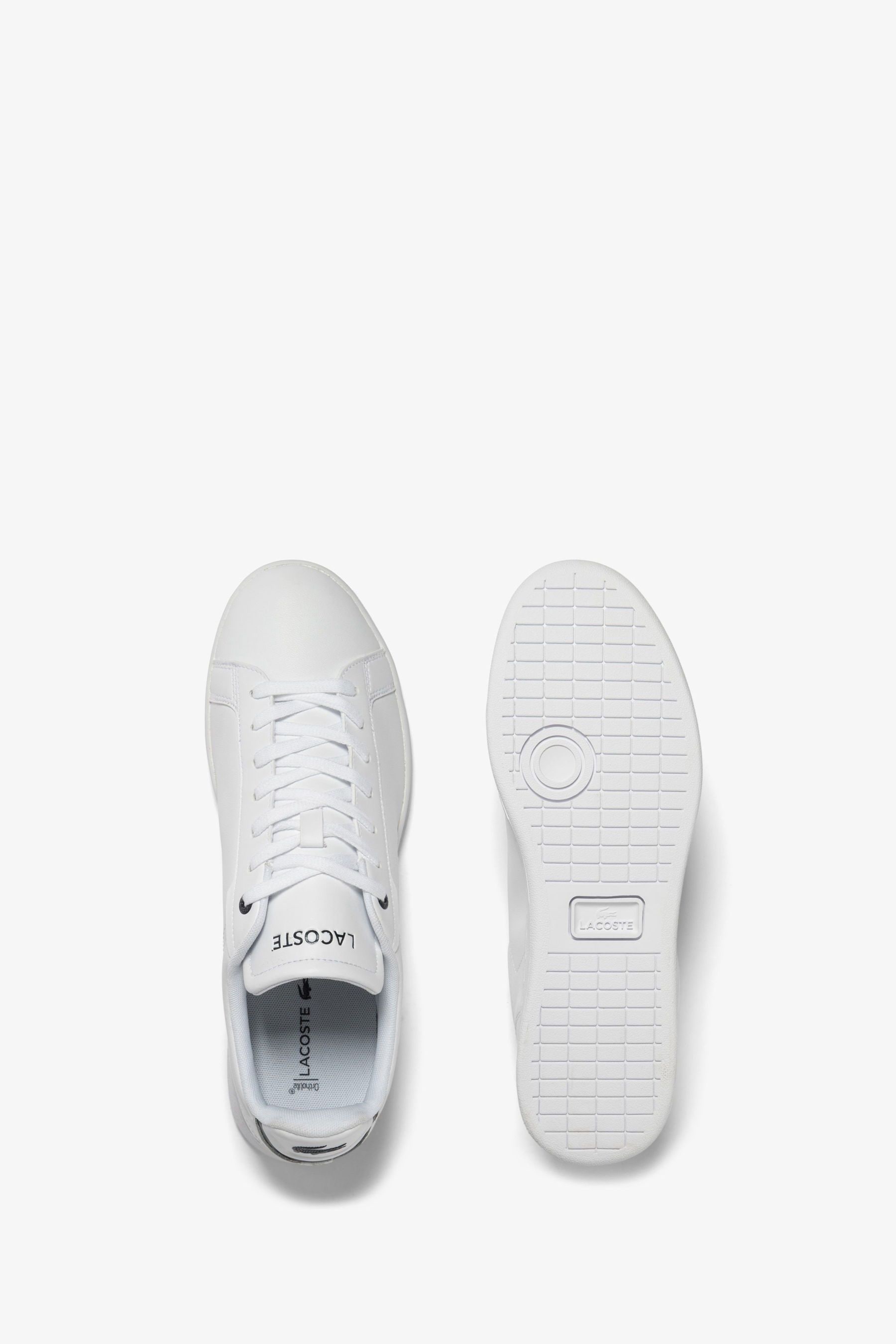 Lacoste carnaby evo trainers white online