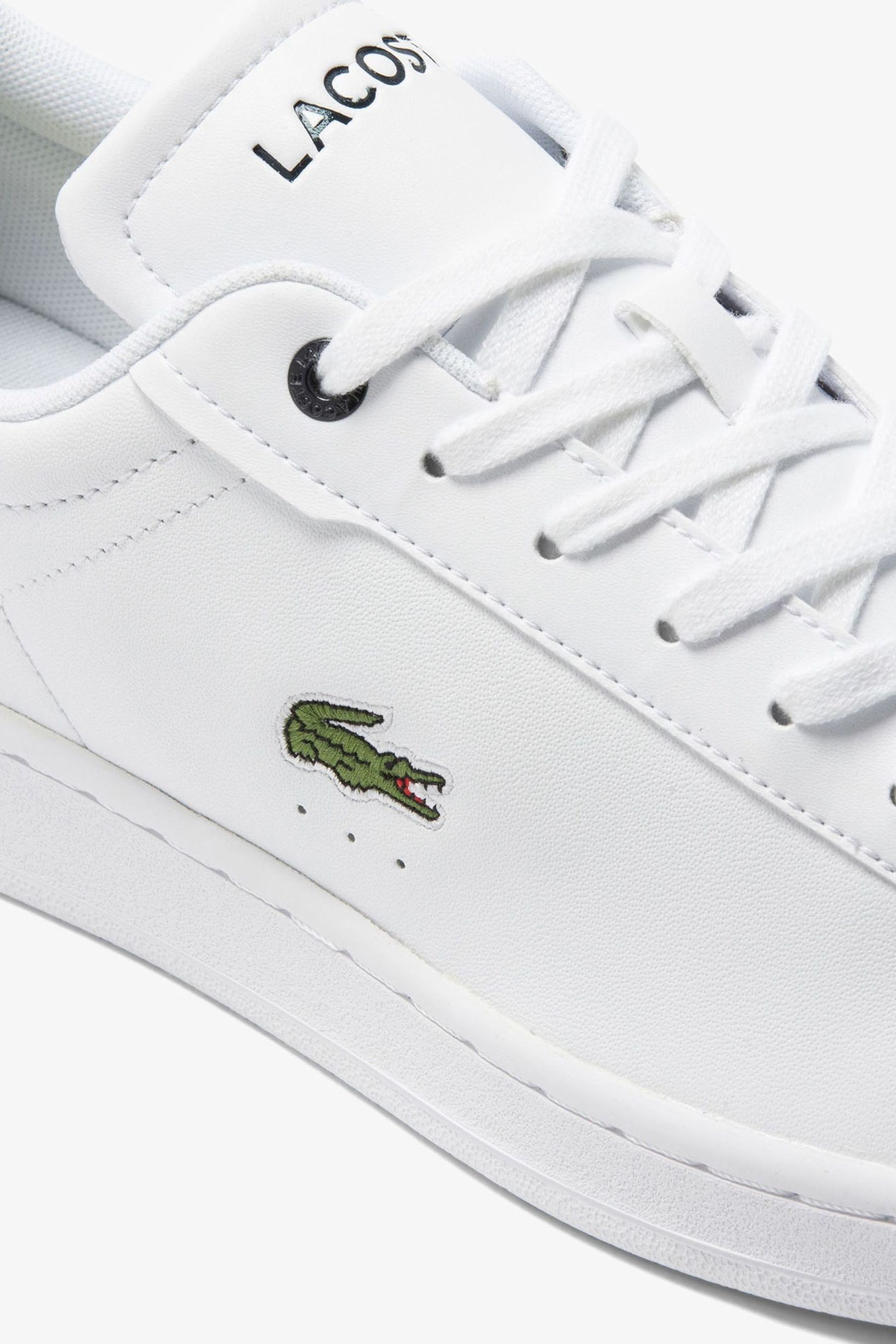 Buy Lacoste Carnaby Pro White Trainers from Next Luxembourg