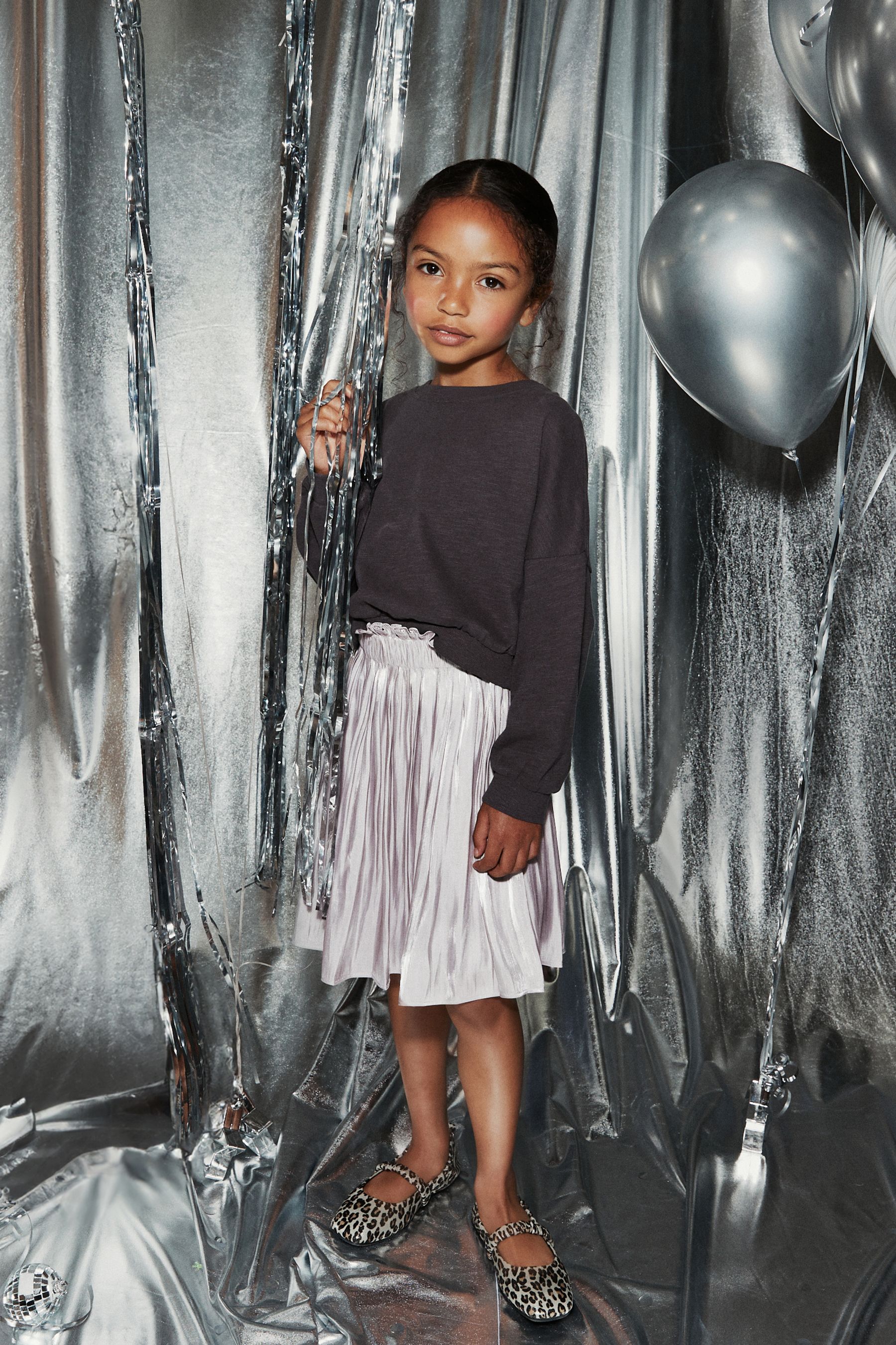 Metallic skirt buy outlet