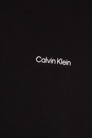 Calvin Klein Black Micro Logo Jumper - Image 4 of 4