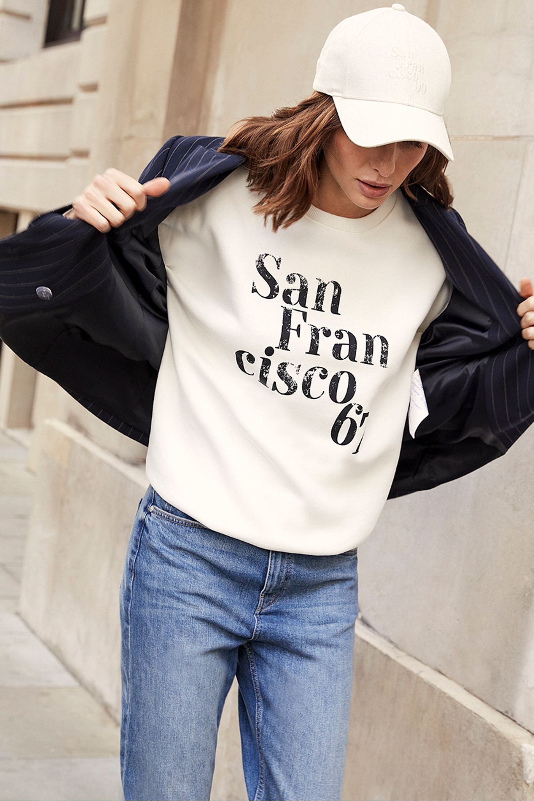 Mint velvet sweatshirt top