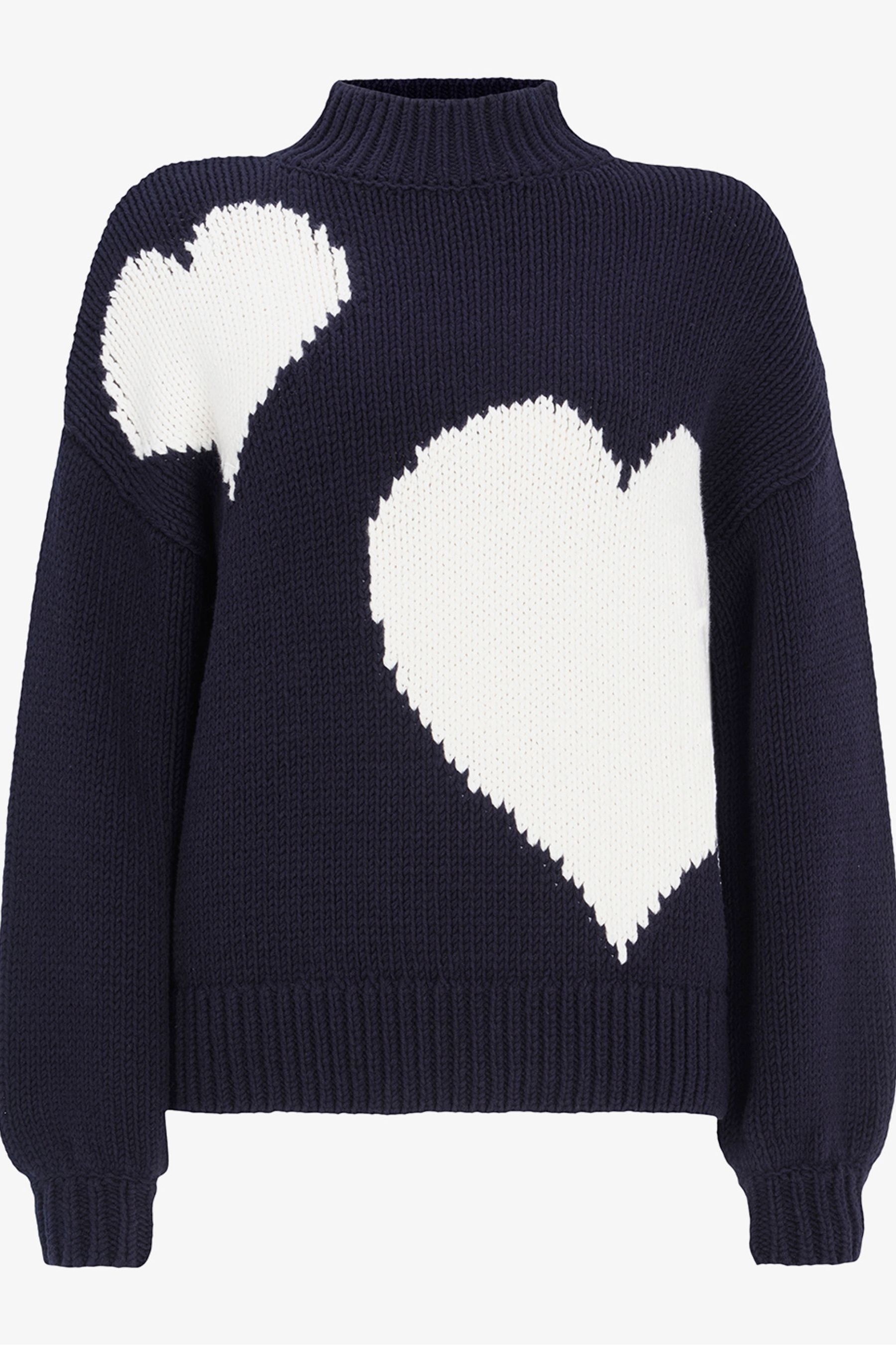 Mint velvet navy jumper new arrivals