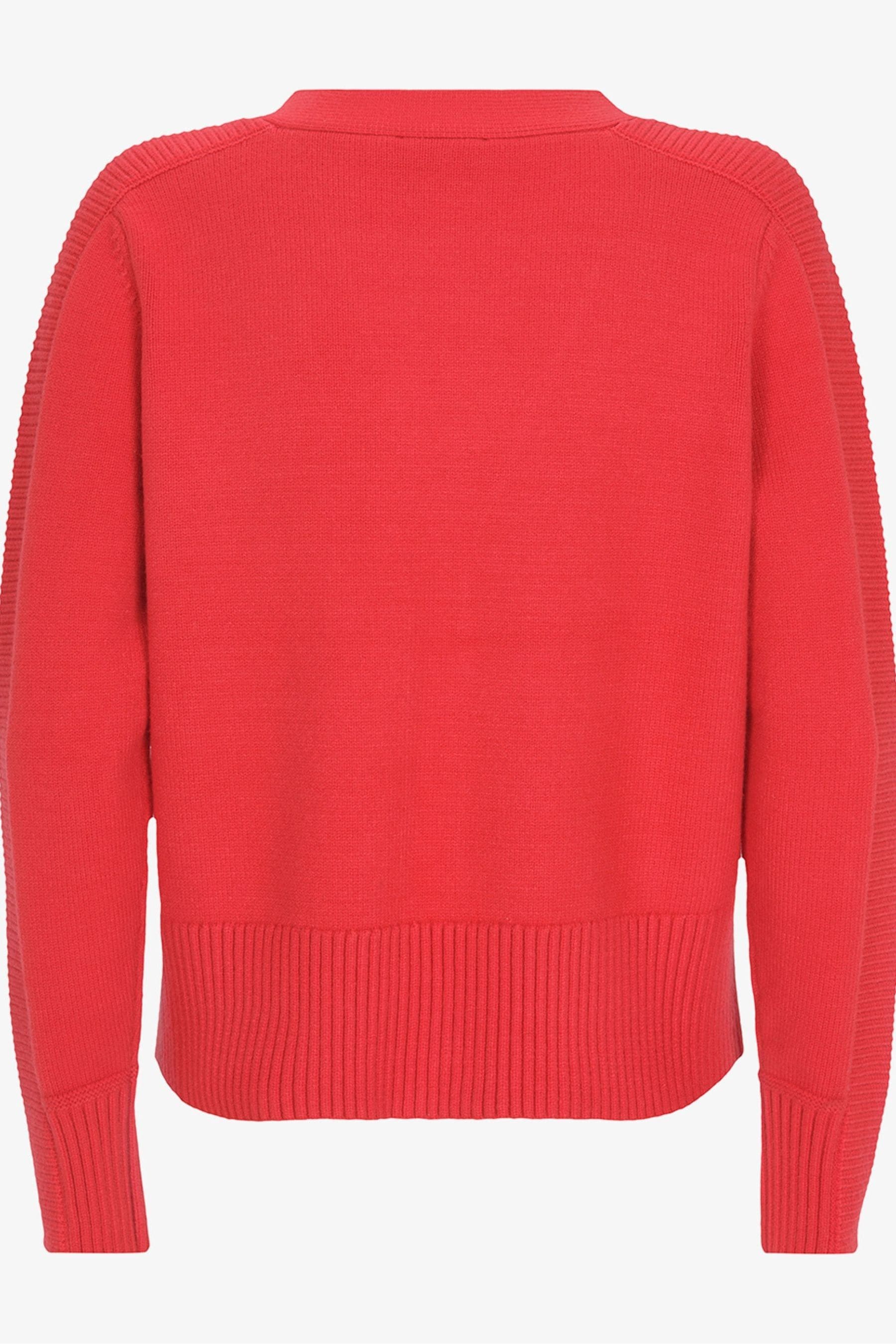 Mint velvet red cardigan on sale