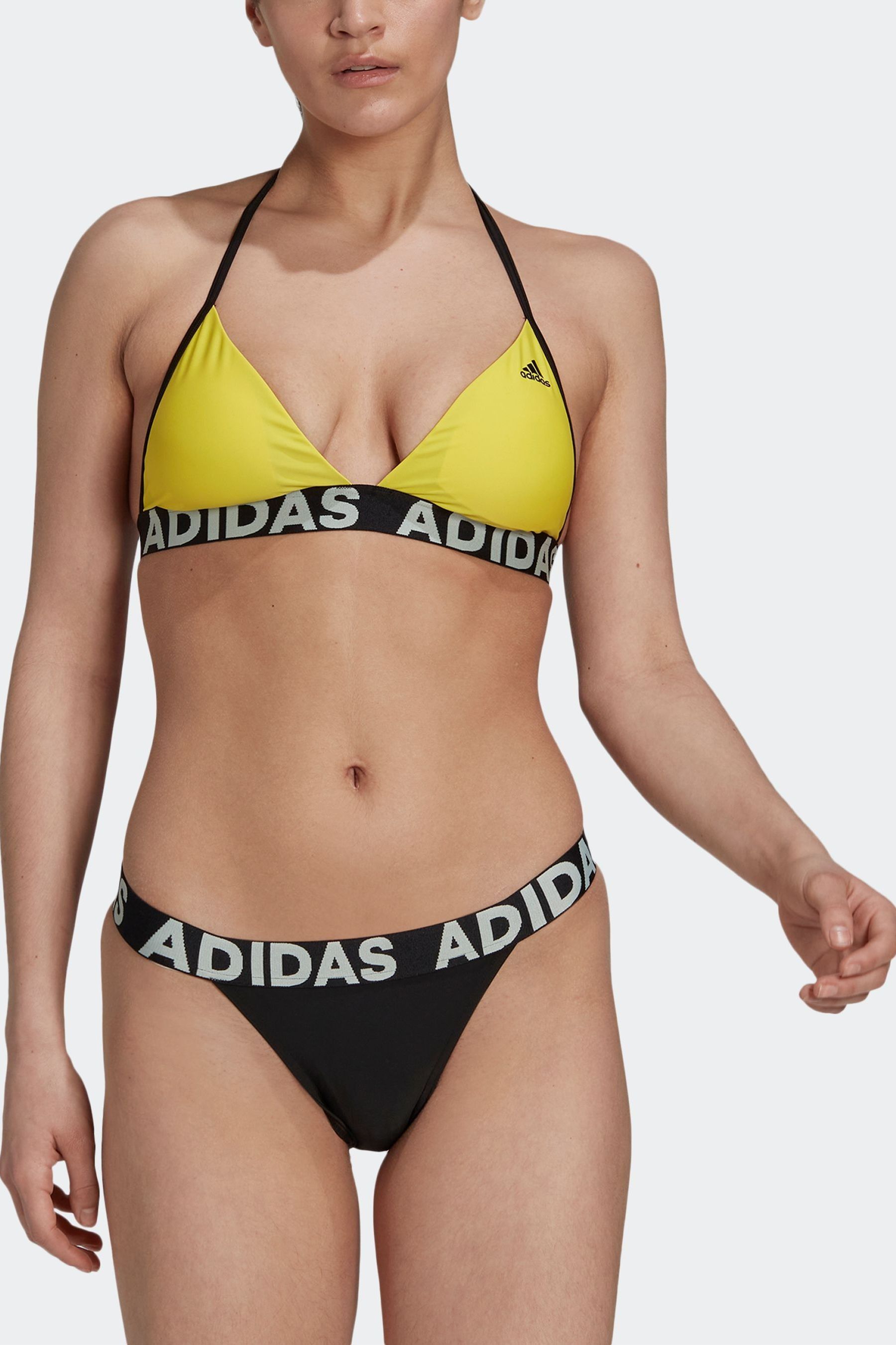 Adidas yellow swimsuit on sale