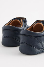 Navy Blue Wide Fit (G) Crawler Shoes - Image 3 of 5