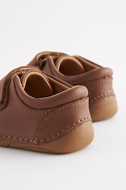 Tan Brown Standard Fit (F) Crawler Shoes - Image 3 of 5