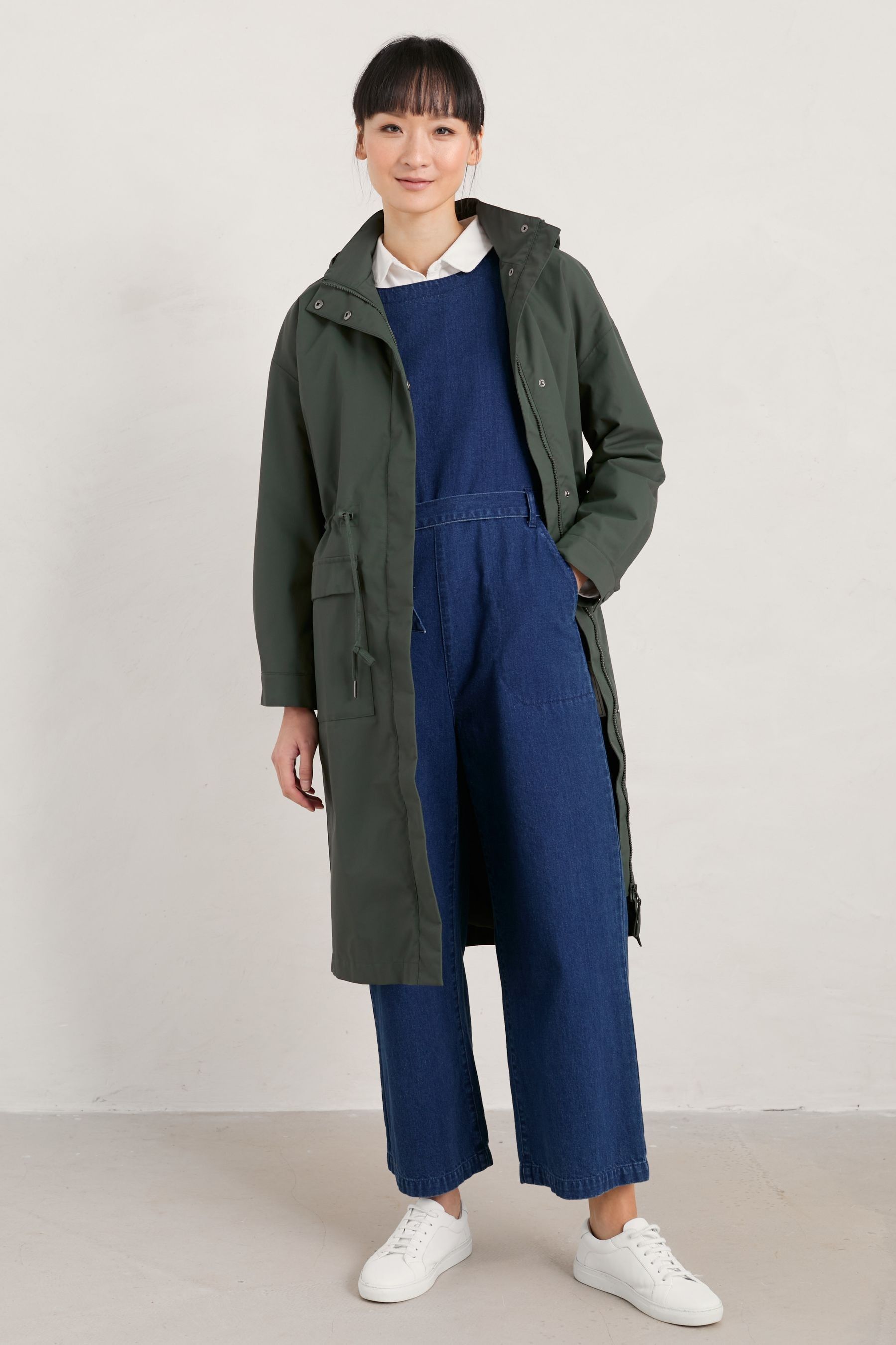 Green spring coat shop