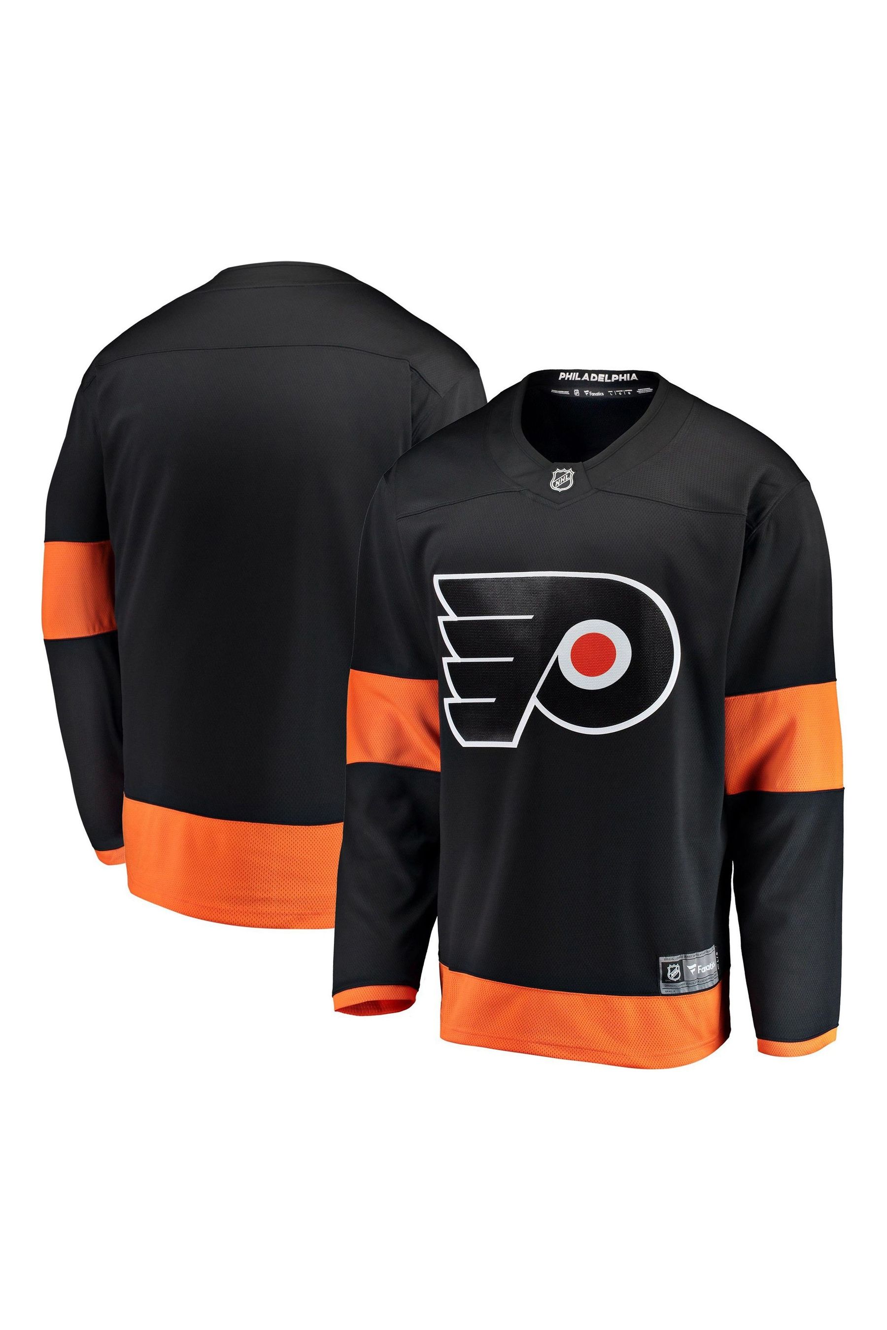 Buy Fanatics Black Philadelphia Flyers Fanatics Branded Alternate Breakaway Jersey from the Next UK online shop