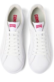 Camper Women's White Pelotas XLF Leather Sneakers - Image 4 of 4