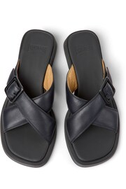 Camper Women's Dana Black Leather Sandals - Image 4 of 5