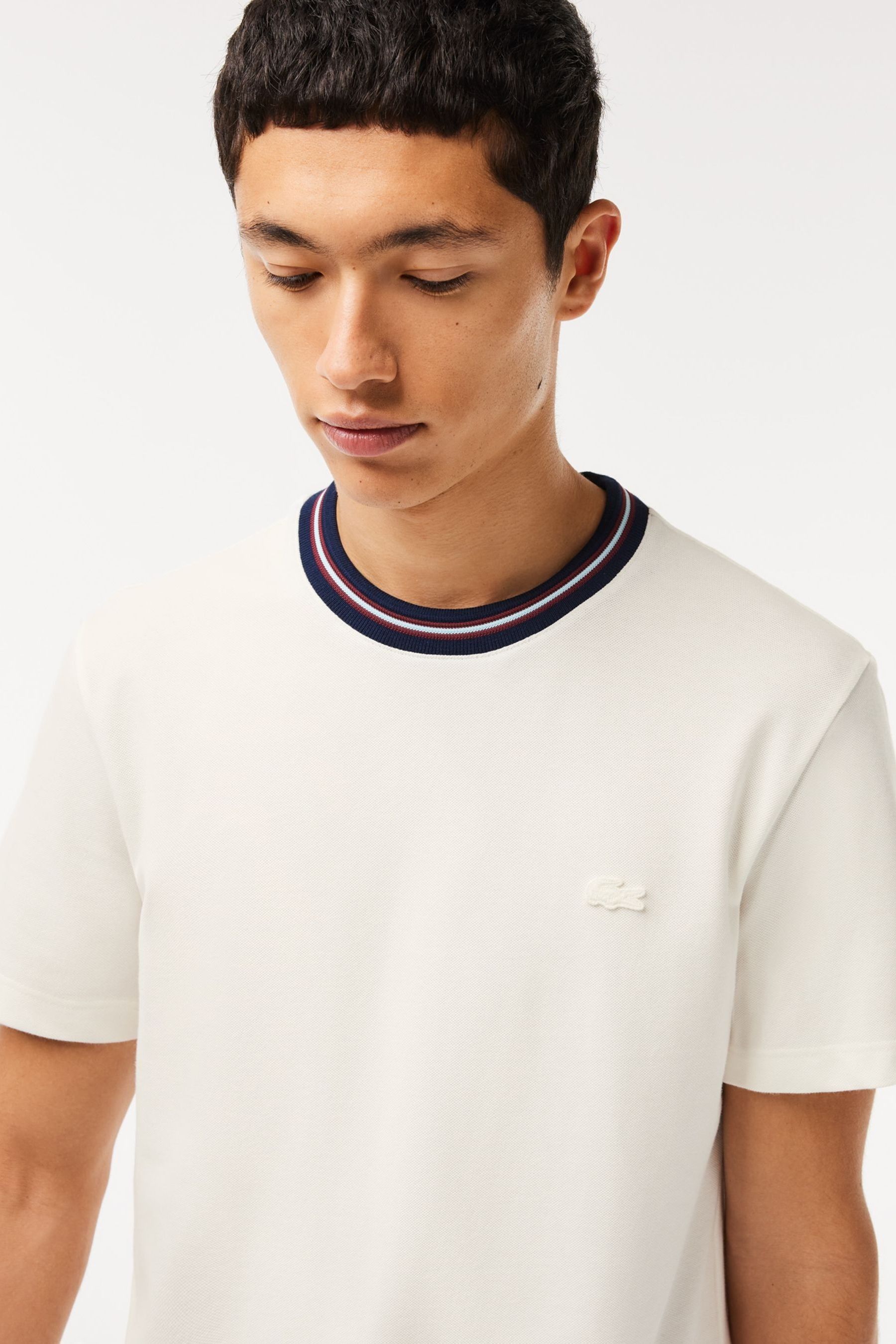 Lacoste ringer t shirt shop