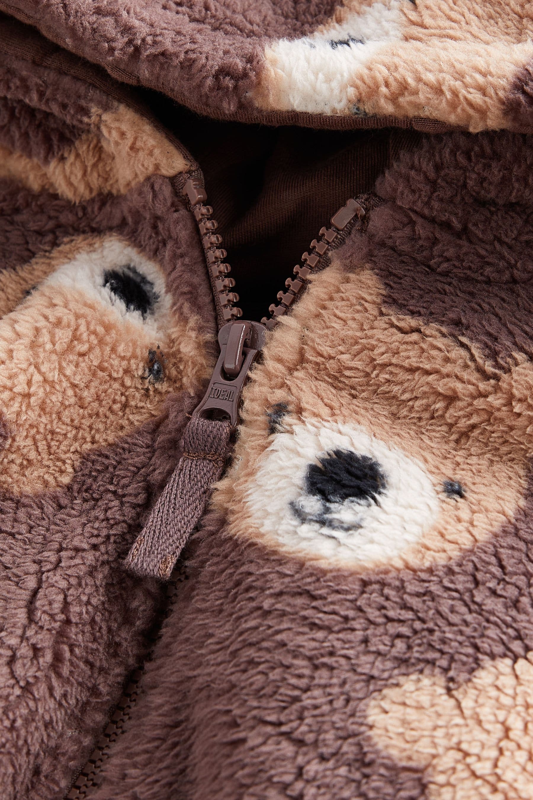 Buy Teddy Bear Teddy Borg Fleece Zip Through Jacket 3mths 7yrs from Next Luxembourg