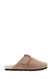 Manebi Suede Hamptons Clog Mules - Image 1 of 1