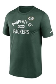 Nike Green NFL Fanatics Green Bay Packers Property of T-Shirt - Image 2 of 3