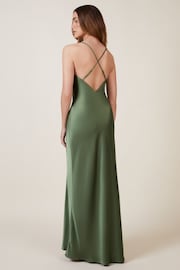 Rewritten Brooklyn Bridesmaid Dress With Waist Tie - Image 4 of 8