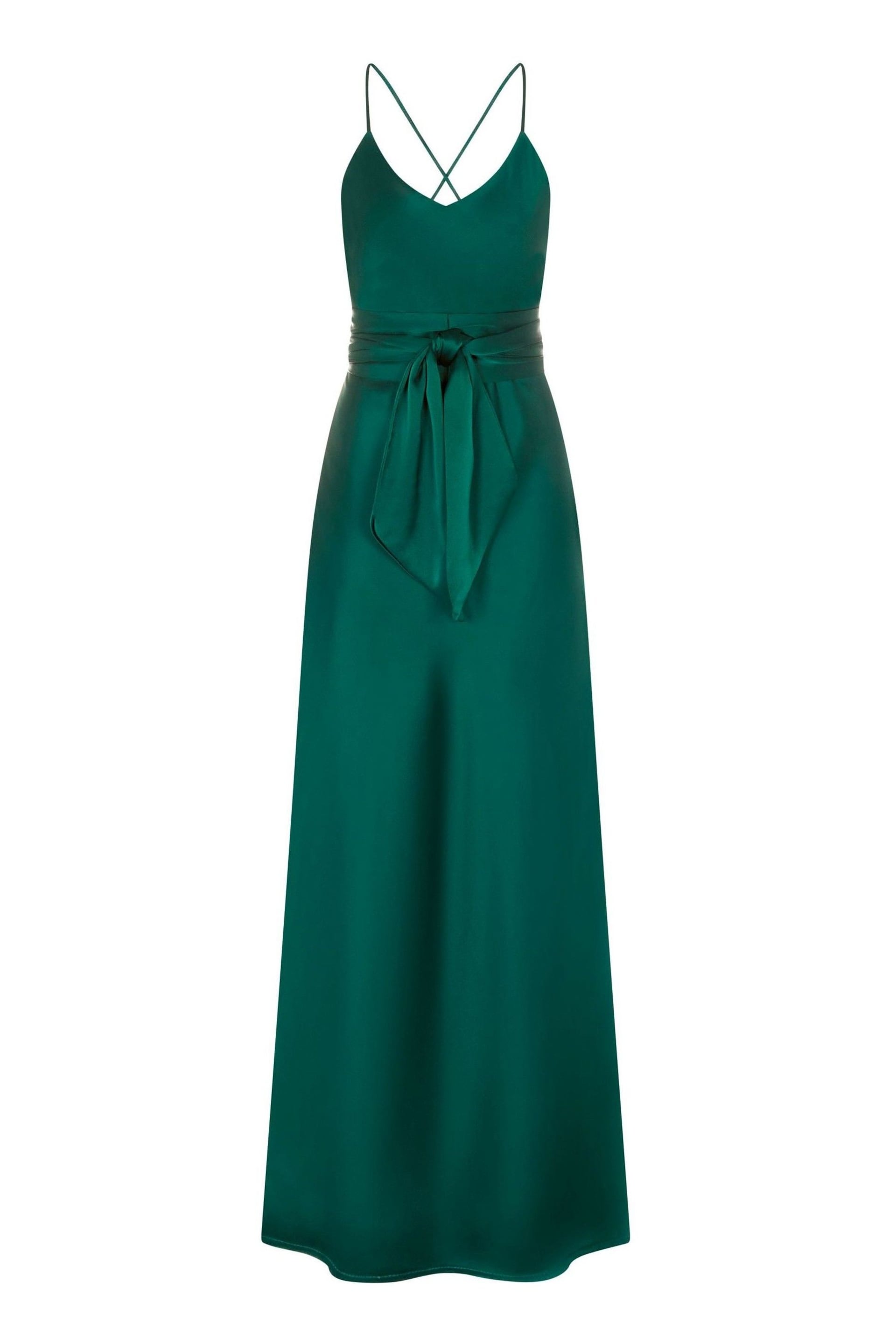 Rewritten Brooklyn Bridesmaid Dress With Waist Tie - Image 6 of 6