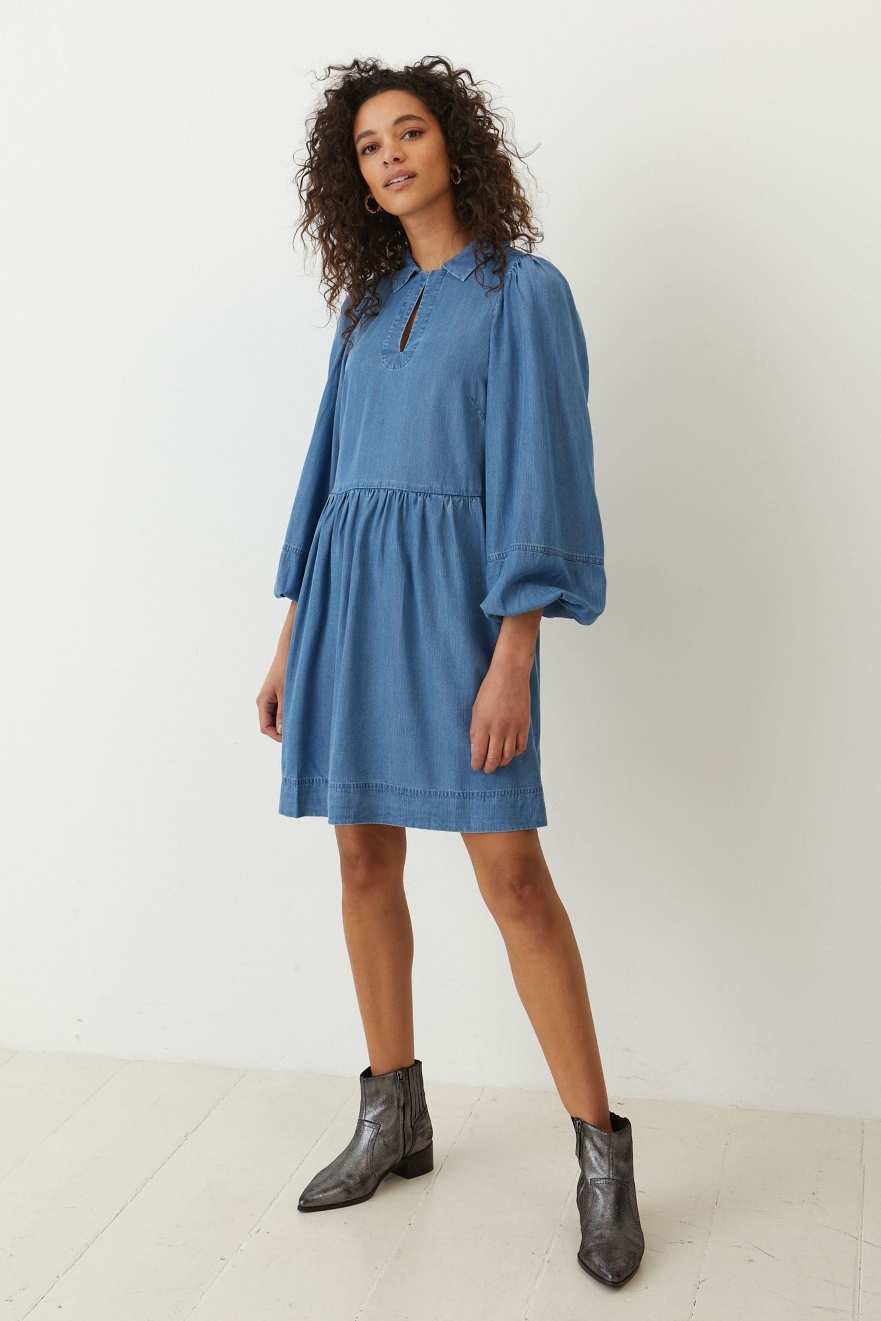 Oliver bonas denim dress store