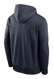 Nike Black NFL Fanatics Chicago Bears Nike Prime Logo Therma Pullover Hoodie - Image 3 of 3