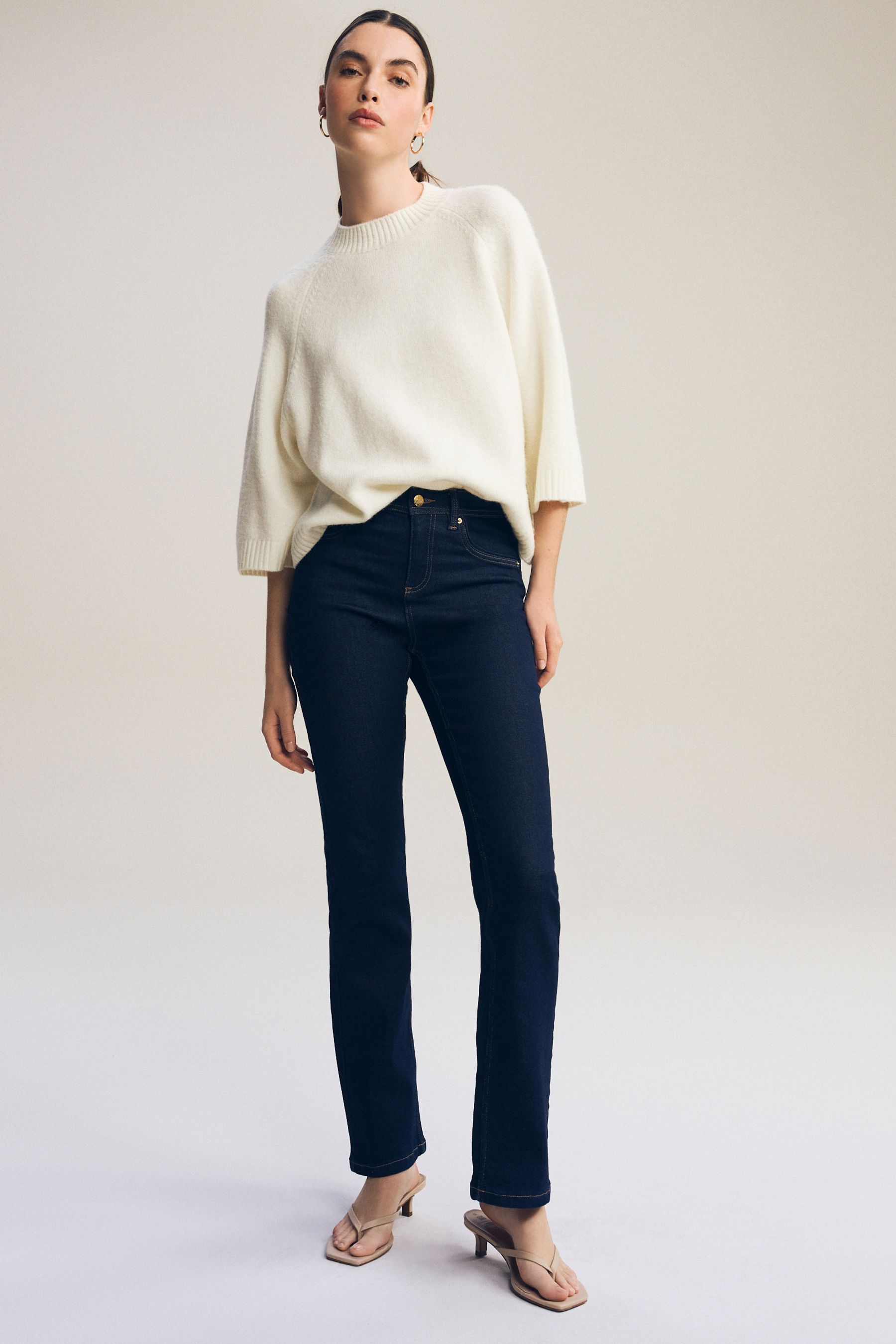 Next straight leg jeans womens outlet
