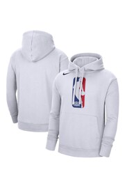 Nike White Fanatics NBA Nike Team 31 Logoman Hoodie - Image 1 of 4