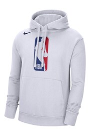 Nike White Fanatics NBA Nike Team 31 Logoman Hoodie - Image 4 of 4