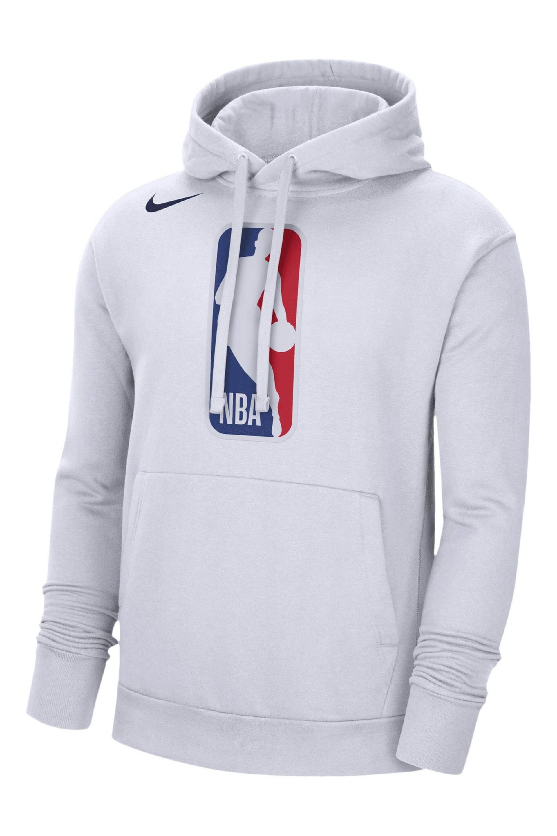 Nike White Fanatics NBA Nike Team 31 Logoman Hoodie - Image 4 of 4