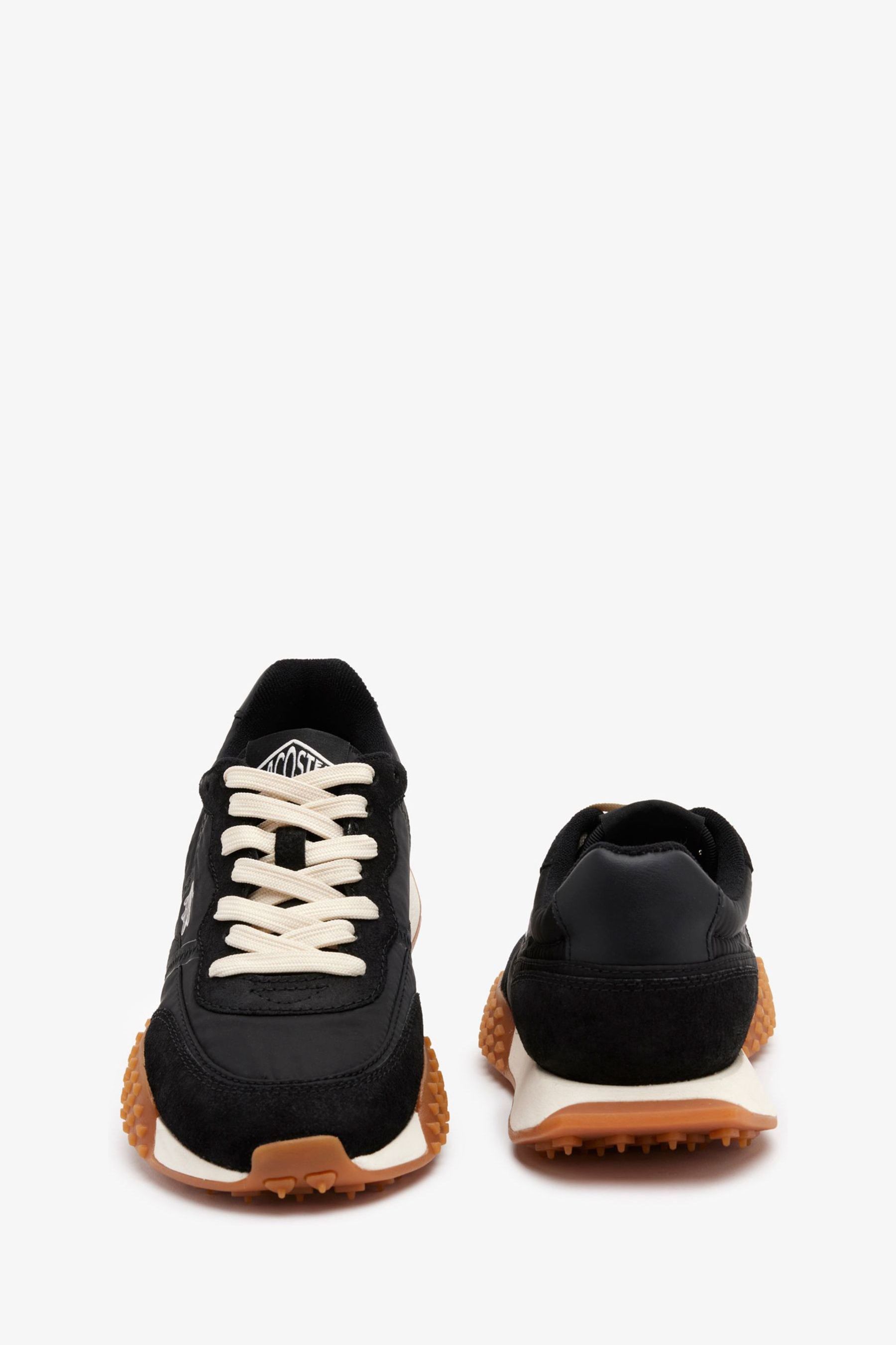 Lacoste black womens trainers store