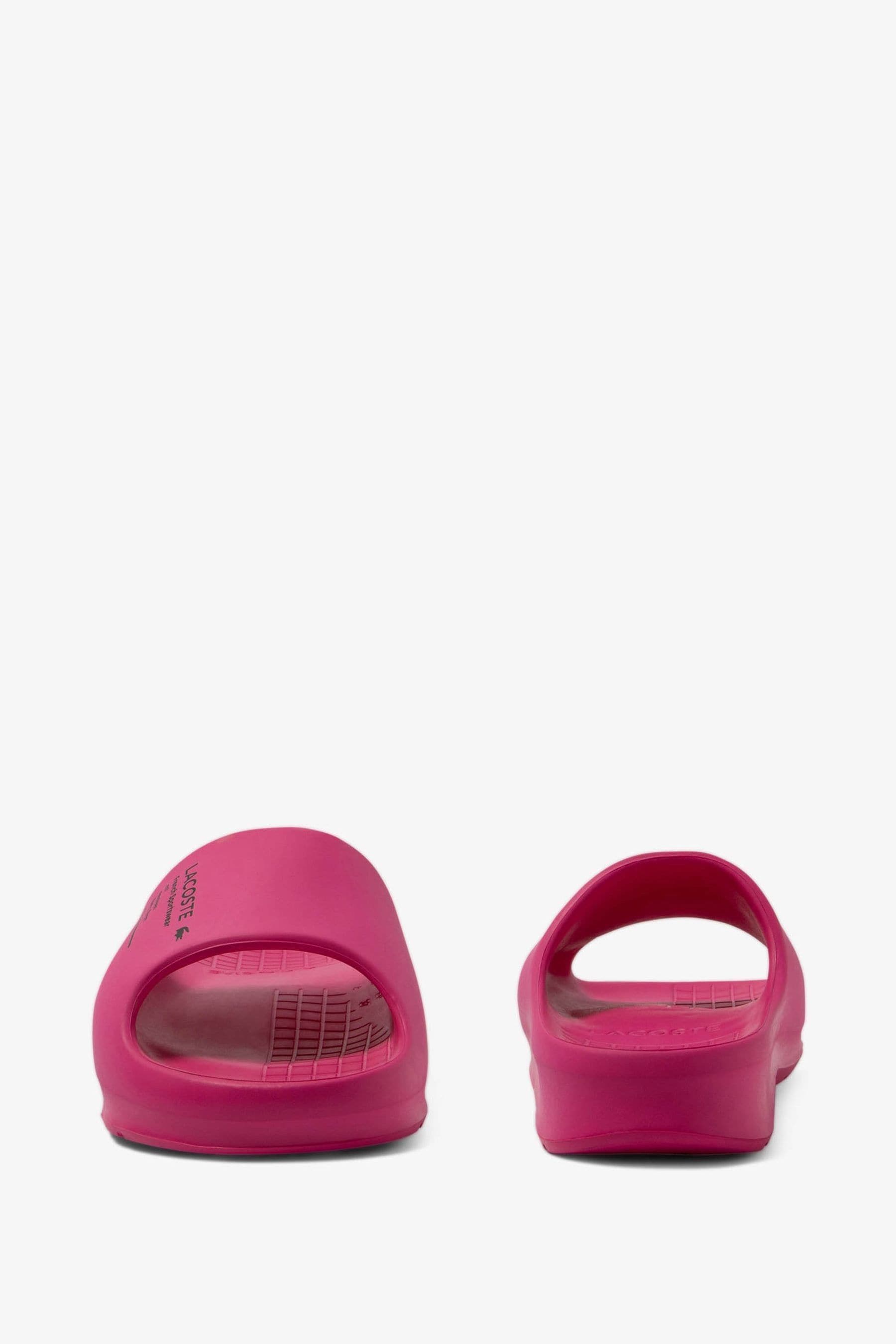 Lacoste slides pink new arrivals
