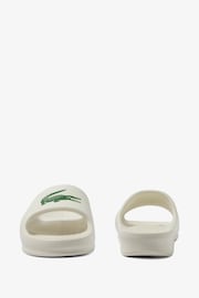 Lacoste Womens Serve Slide White Sandals - Image 5 of 8