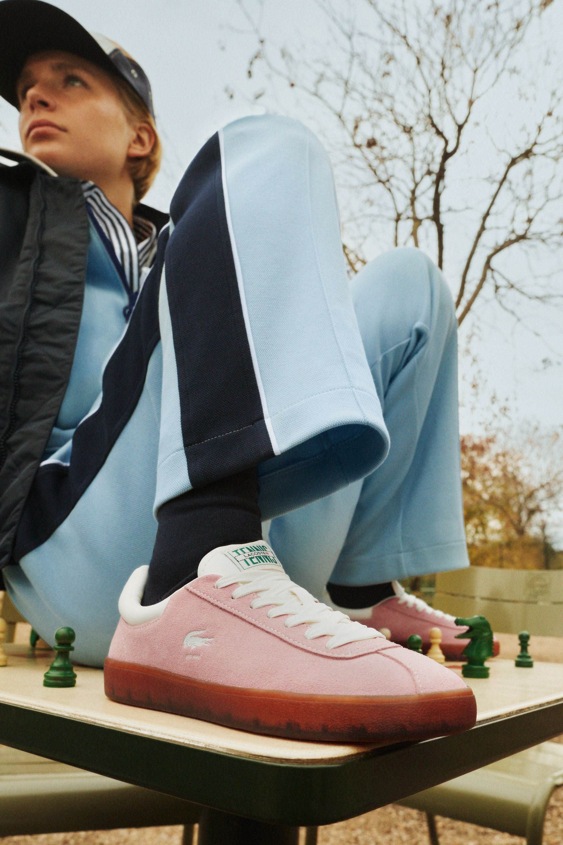 Lacoste female trainers top