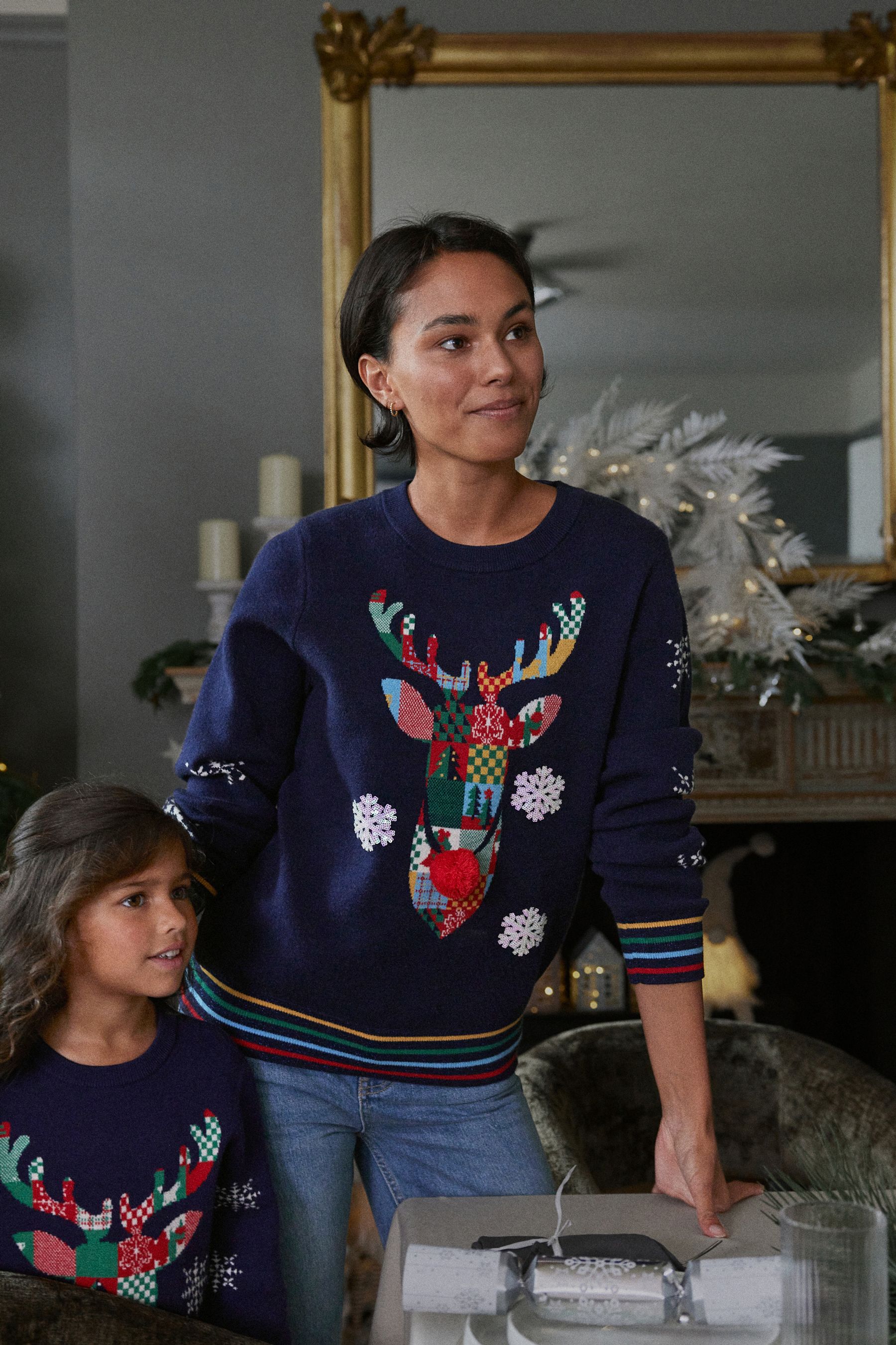 Next reindeer jumper online