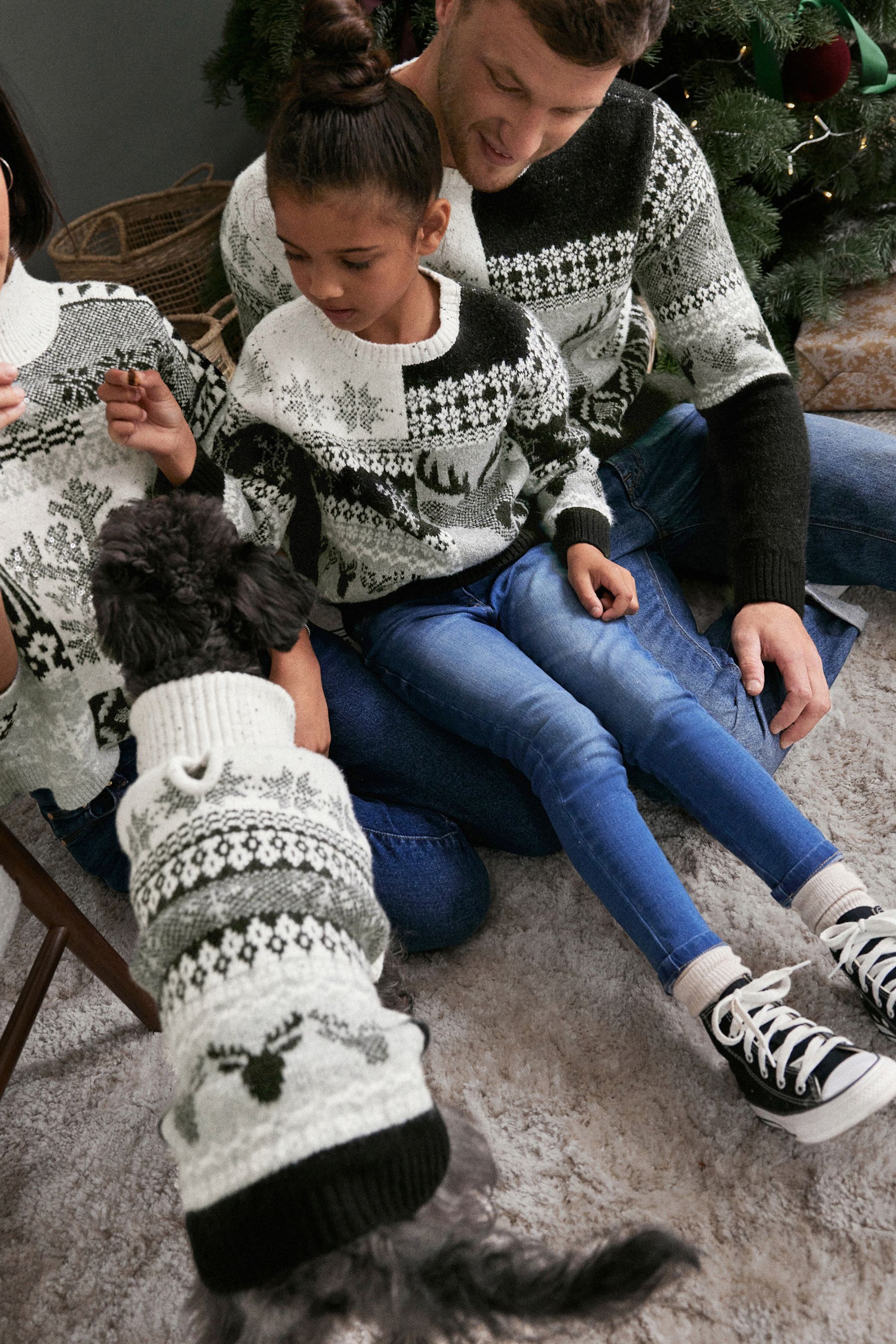 Grey sequin jumper clearance
