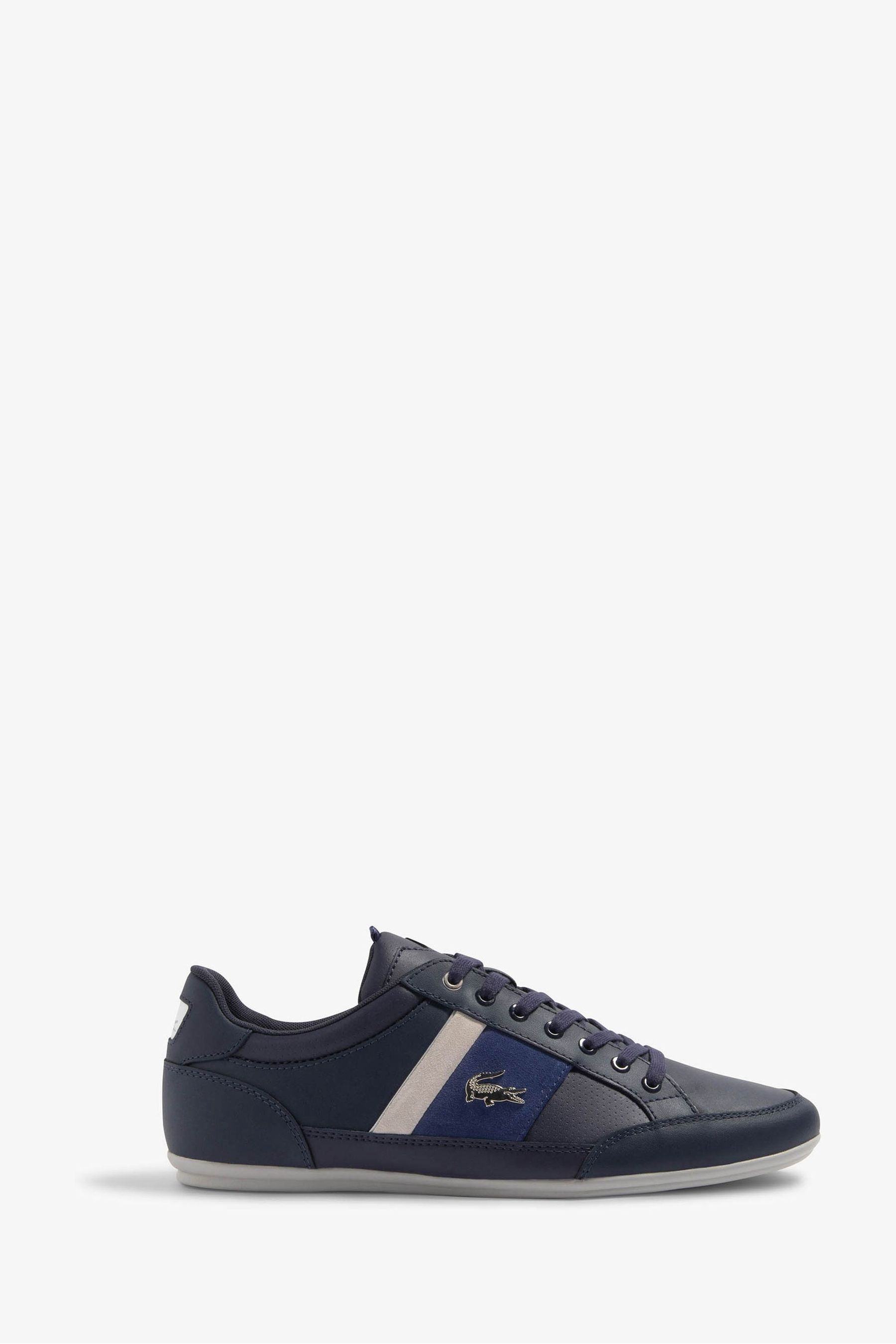 Lacoste chaymon navy blue on sale