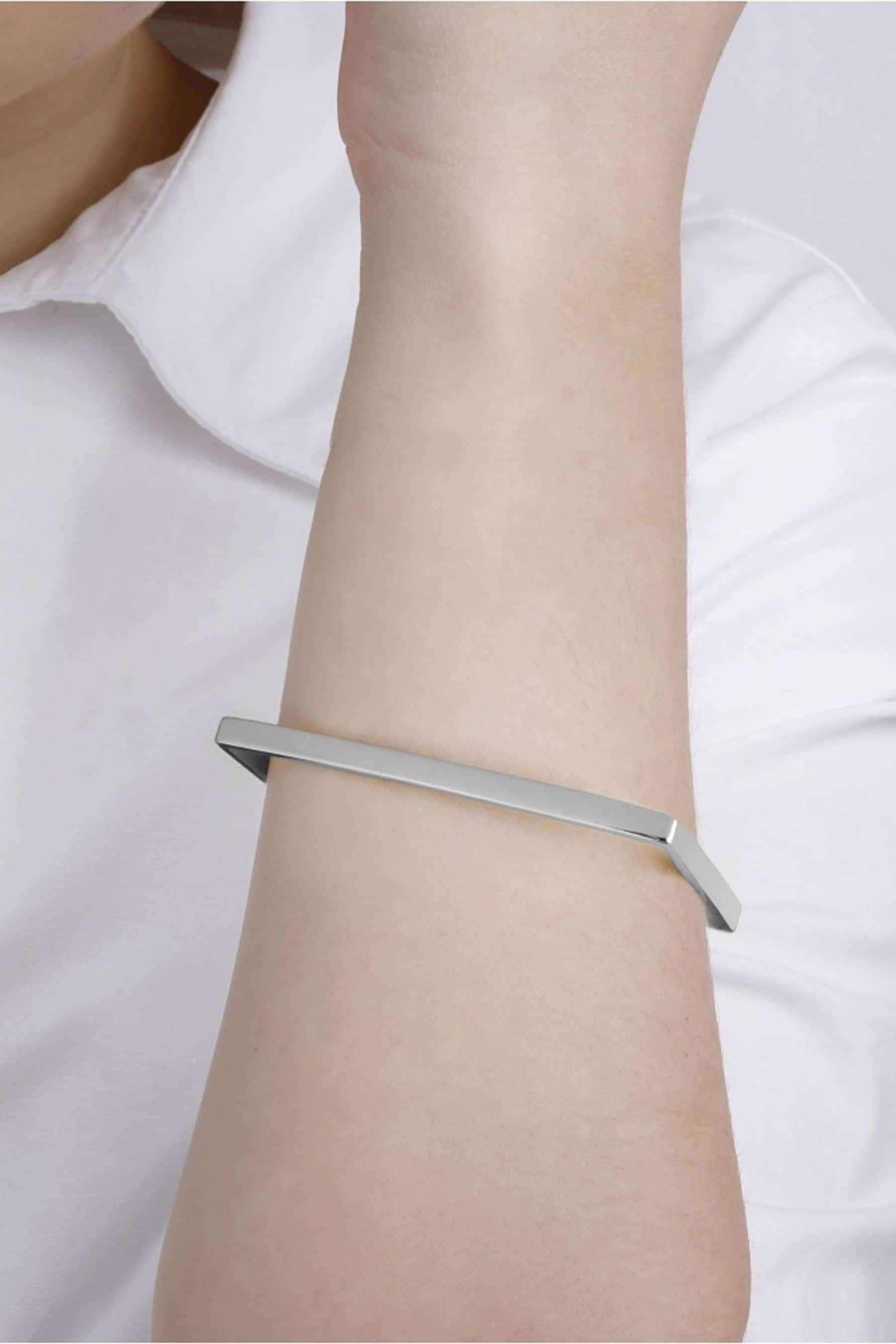 Jasper Conran London Ladies Silver Tone Jewellery Bangle