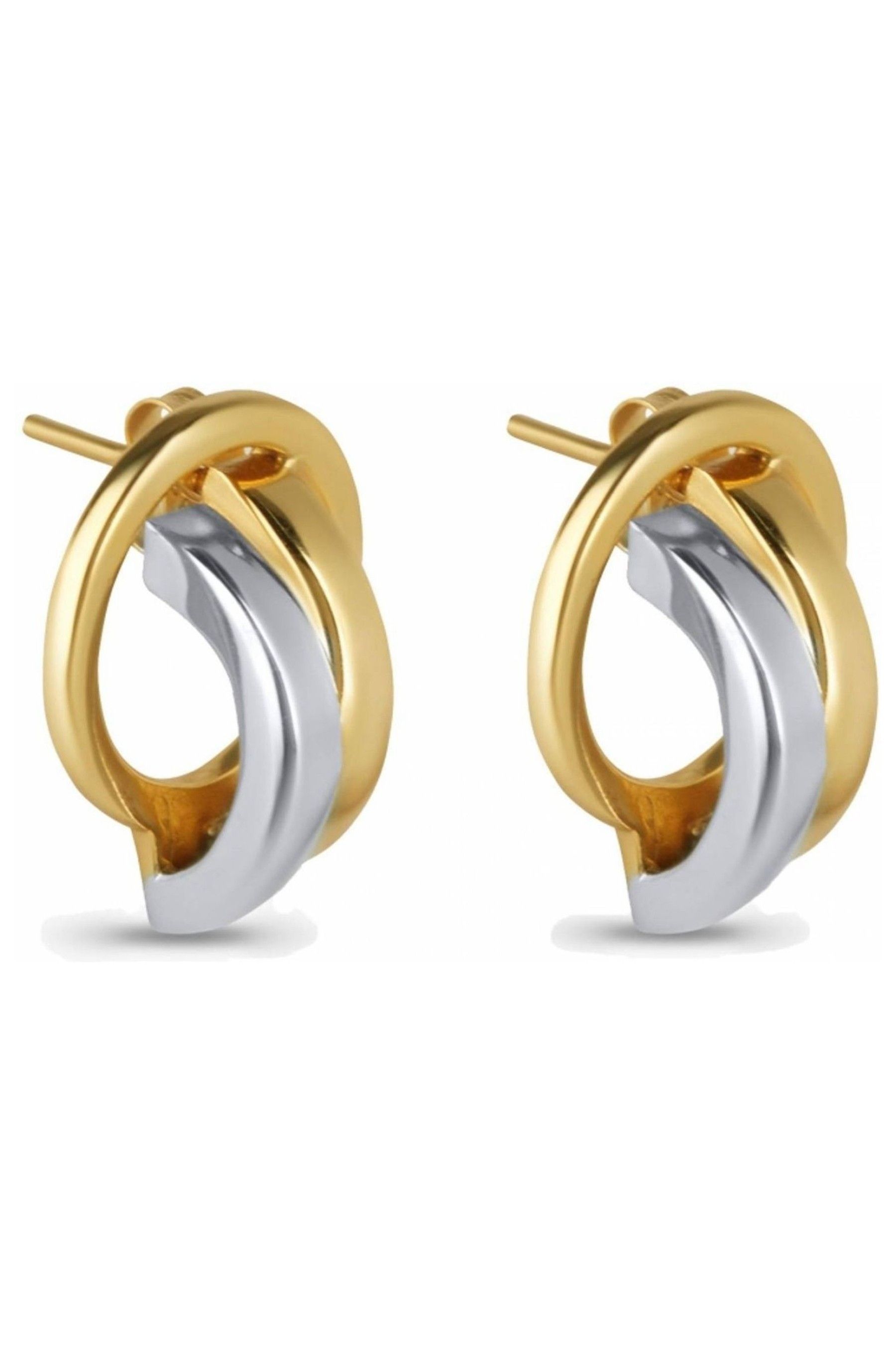 Buy Jasper Conran London Ladies Gold Tone Jewellery Stud Earrings from the Next UK online shop