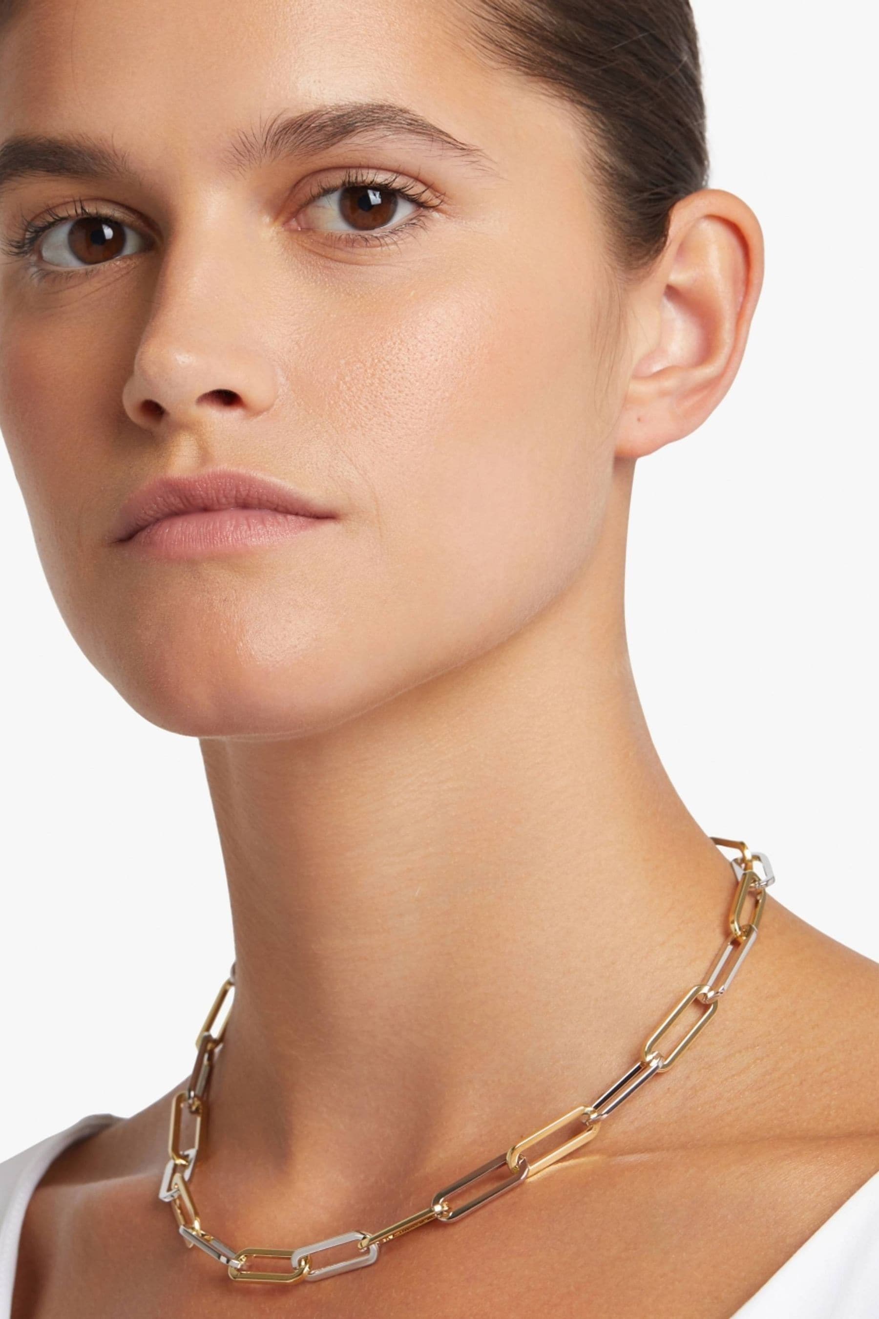 Buy Jasper Conran London Ladies Gold Tone Jewellery Chain Link Necklace from the Next UK online shop