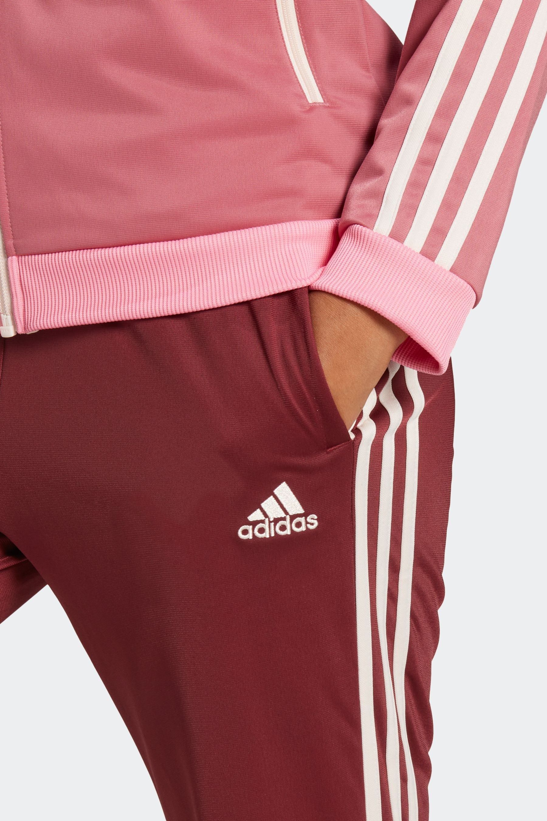 Nike tracksuit pink stripe clearance