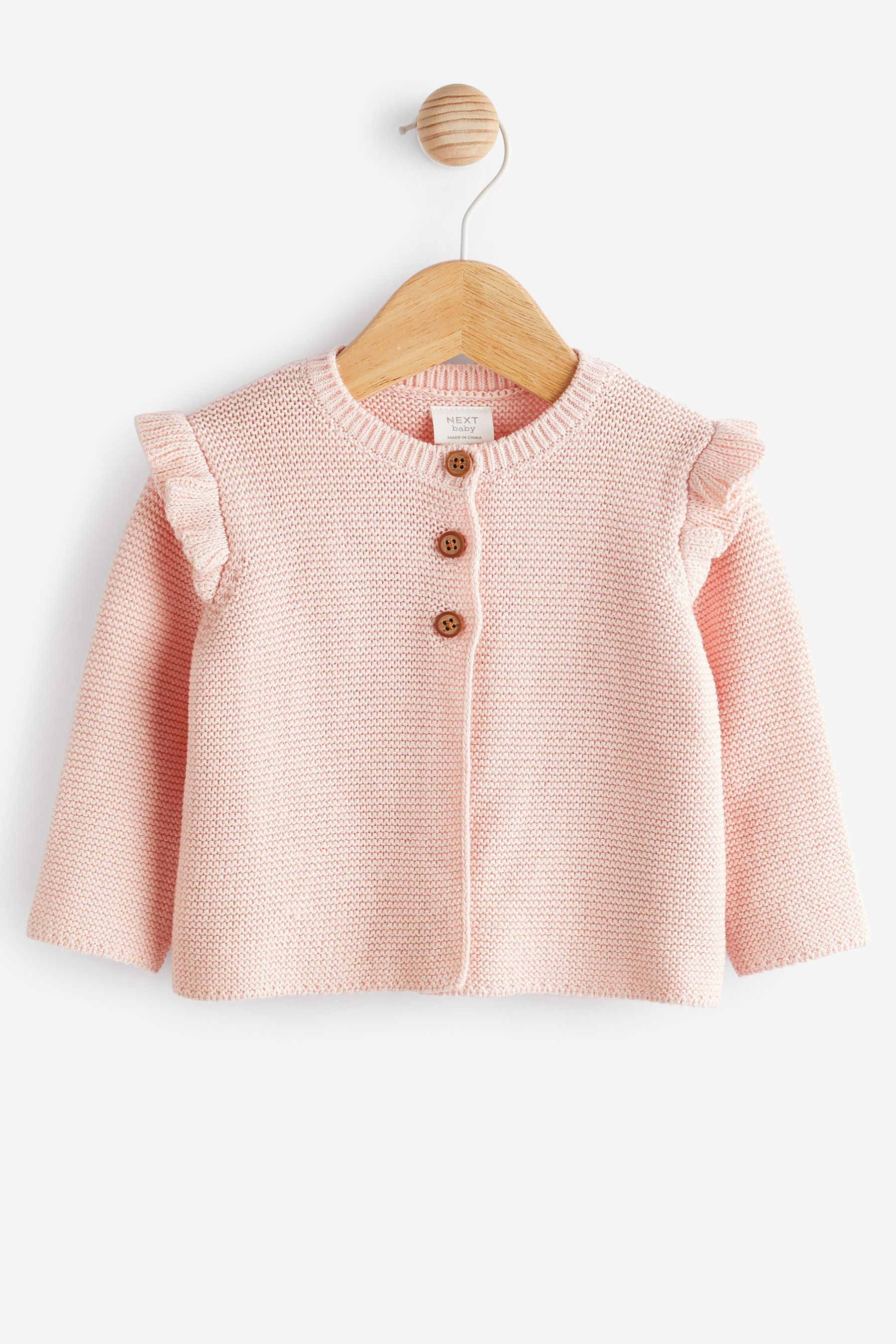 Next girls pink cardigan sales