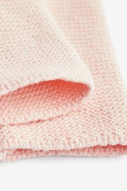Pink Baby Frill Shoulder Knitted Cardigan (0mths-2yrs) - Image 6 of 6