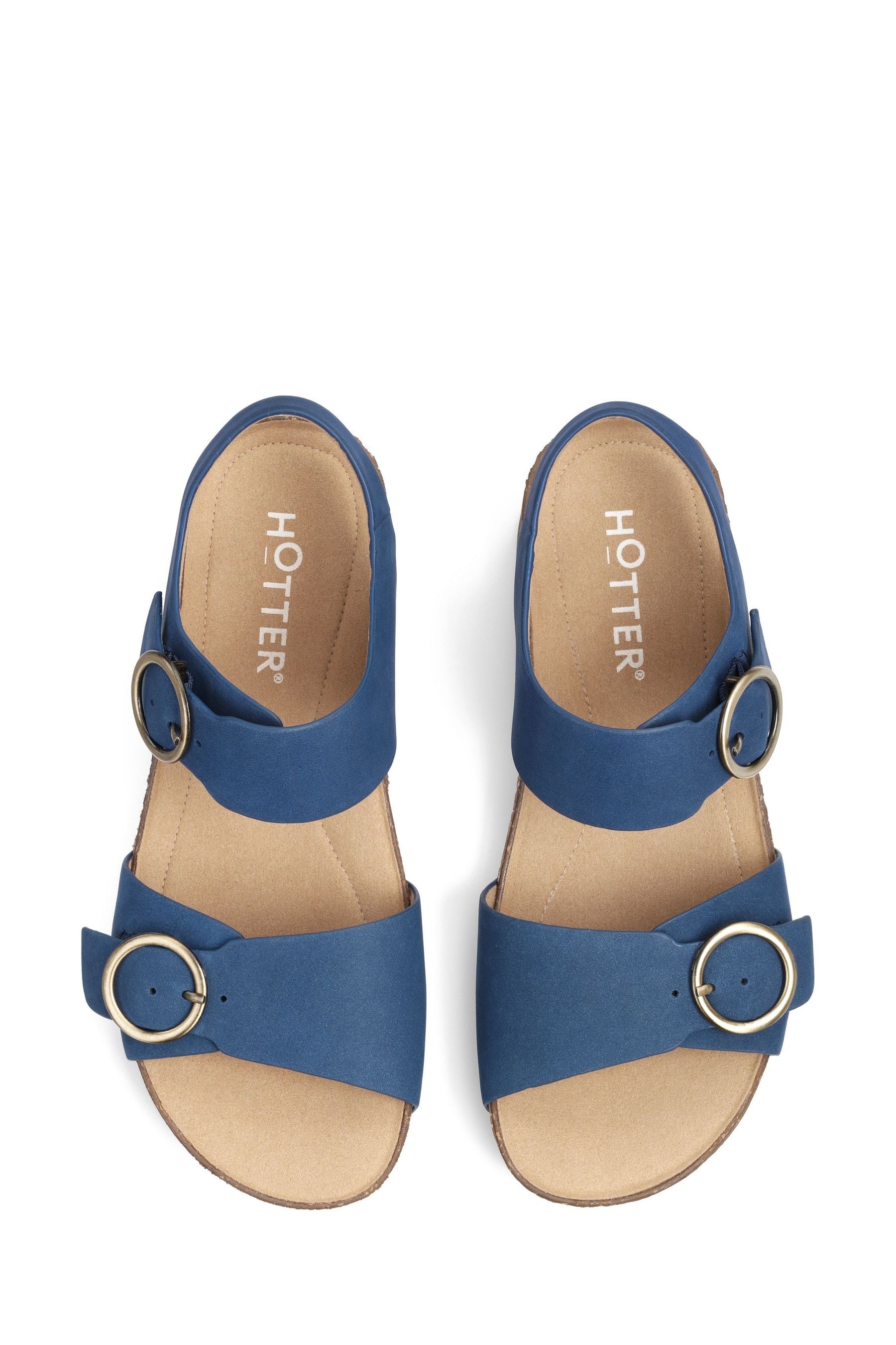 Buy Hotter Tourist Buckle Wide Fit Sandals from Next Belgium