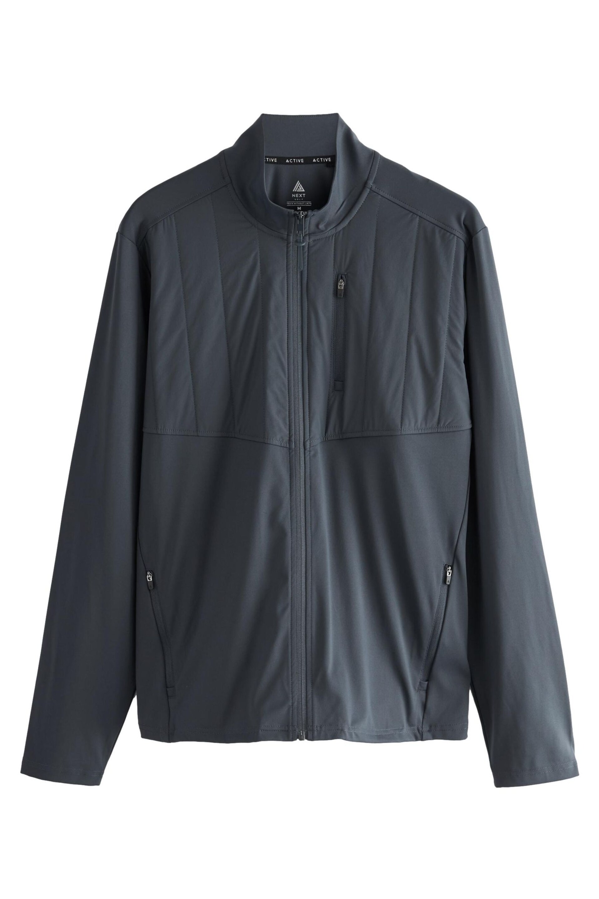 Slate Zip Through Training Jacket - Image 5 of 9