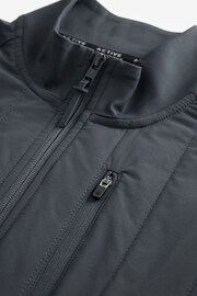 Slate Zip Through Training Jacket - Image 8 of 9