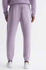 Reiss Lilac Ali Garment Dye Joggers - Image 5 of 6